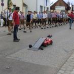 Klassich bayrische Umzugsatmosphäre garniert mit Offroadelementen